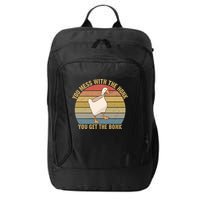 Mess With The Honk You Get The Bonk Makes A Funny Goose Meme For Every Gamer And City Backpack