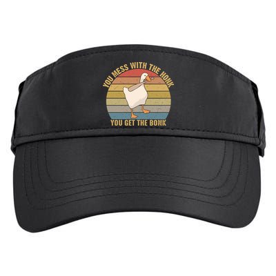 Mess With The Honk You Get The Bonk Makes A Funny Goose Meme For Every Gamer And Adult Drive Performance Visor