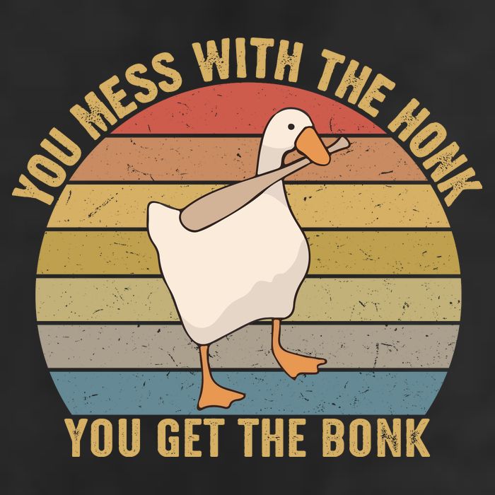 Mess With The Honk You Get The Bonk Makes A Funny Goose Meme For Every Gamer And Adult Drive Performance Visor