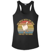 Mess With The Honk You Get The Bonk Makes A Funny Goose Meme For Every Gamer And Ladies PosiCharge Competitor Racerback Tank