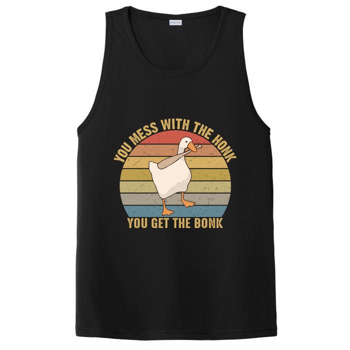 Mess With The Honk You Get The Bonk Makes A Funny Goose Meme For Every Gamer And PosiCharge Competitor Tank