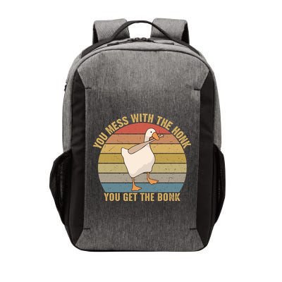 Mess With The Honk You Get The Bonk Makes A Funny Goose Meme For Every Gamer And Vector Backpack