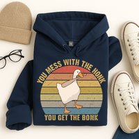 Mess With The Honk You Get The Bonk Makes A Funny Goose Meme For Every Gamer And Hoodie
