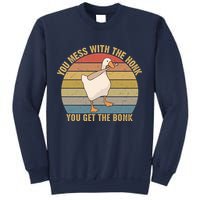 Mess With The Honk You Get The Bonk Makes A Funny Goose Meme For Every Gamer And Sweatshirt