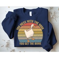 Mess With The Honk You Get The Bonk Makes A Funny Goose Meme For Every Gamer And Sweatshirt