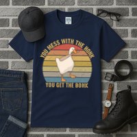 Mess With The Honk You Get The Bonk Makes A Funny Goose Meme For Every Gamer And Tall T-Shirt