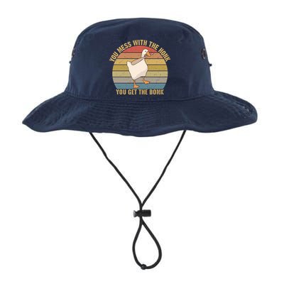 Mess With The Honk You Get The Bonk Makes A Funny Goose Meme For Every Gamer And Bucket Hat
