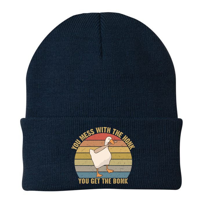 Mess With The Honk You Get The Bonk Makes A Funny Goose Meme For Every Gamer And Beanie