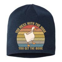 Mess With The Honk You Get The Bonk Makes A Funny Goose Meme For Every Gamer And Sustainable Beanie