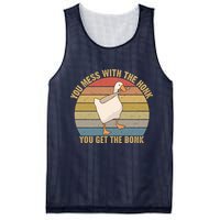 Mess With The Honk You Get The Bonk Makes A Funny Goose Meme For Every Gamer And Mesh Reversible Basketball Jersey Tank