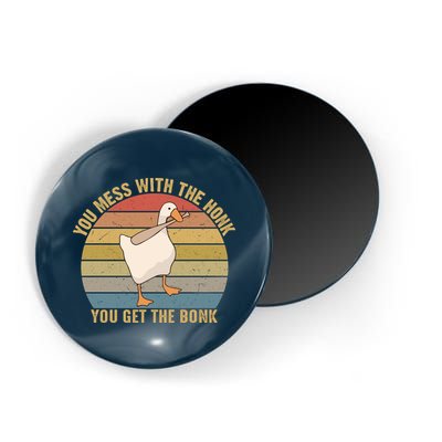 Mess With The Honk You Get The Bonk Makes A Funny Goose Meme For Every Gamer And Magnet