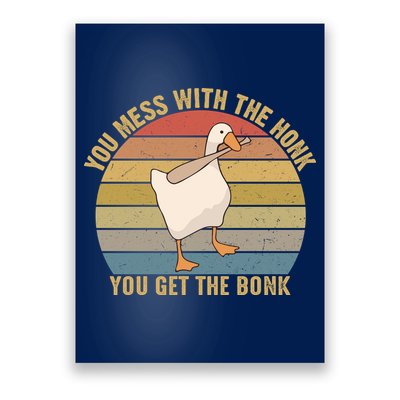 Mess With The Honk You Get The Bonk Makes A Funny Goose Meme For Every Gamer And Poster