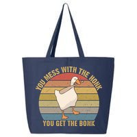 Mess With The Honk You Get The Bonk Makes A Funny Goose Meme For Every Gamer And 25L Jumbo Tote