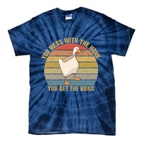 Mess With The Honk You Get The Bonk Makes A Funny Goose Meme For Every Gamer And Tie-Dye T-Shirt