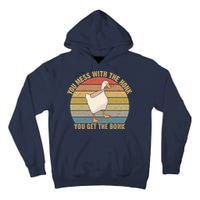Mess With The Honk You Get The Bonk Makes A Funny Goose Meme For Every Gamer And Tall Hoodie