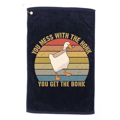 Mess With The Honk You Get The Bonk Makes A Funny Goose Meme For Every Gamer And Golf Towel