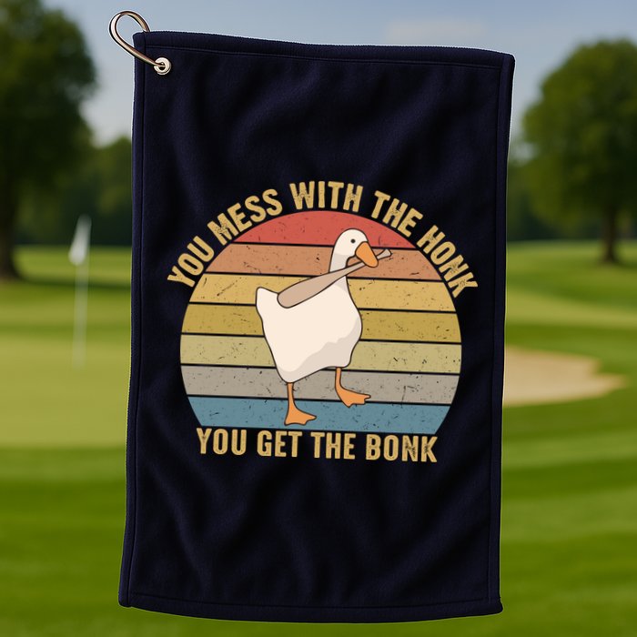 Mess With The Honk You Get The Bonk Makes A Funny Goose Meme For Every Gamer And Golf Towel