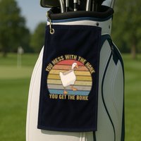 Mess With The Honk You Get The Bonk Makes A Funny Goose Meme For Every Gamer And Golf Towel