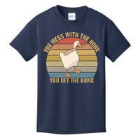 Mess With The Honk You Get The Bonk Makes A Funny Goose Meme For Every Gamer And Kids T-Shirt