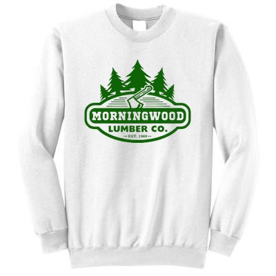 Morning Wood T Shirt Offensive T Shirt Saying Morningwood Lumber Company Tee Sweatshirt