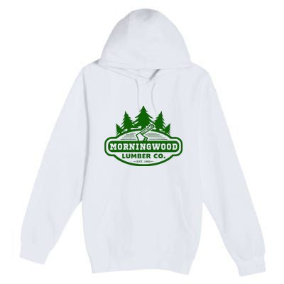 Morning Wood T Shirt Offensive T Shirt Saying Morningwood Lumber Company Tee Premium Pullover Hoodie