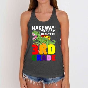 Mae Way! This Is Ready For 3Rd Grade Graduate Gift Women's Knotted Racerback Tank