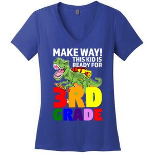 Mae Way! This Is Ready For 3Rd Grade Graduate Gift Women's V-Neck T-Shirt