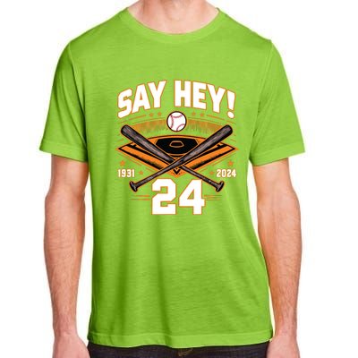 Mays Willie Tribute San Francisco Say Hey 1931 2024 Adult ChromaSoft Performance T-Shirt