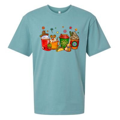 Mexico Wine Tequila Cinco De Mayo Mexican Fiesta Lover Sueded Cloud Jersey T-Shirt