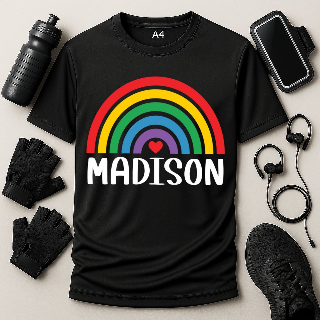 Madison Wisconsin Travel I Love Madison Usa Meaningful Gift Cooling Performance Crew T-Shirt