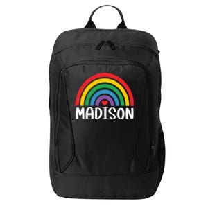 Madison Wisconsin Travel I Love Madison Usa Meaningful Gift City Backpack