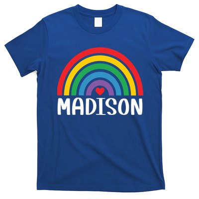 Madison Wisconsin Travel I Love Madison Usa Meaningful Gift T-Shirt