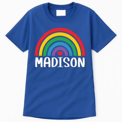 Madison Wisconsin Travel I Love Madison Usa Meaningful Gift Tall T-Shirt