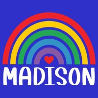 Madison Wisconsin Travel I Love Madison Usa Meaningful Gift 16 in Basic Backpack