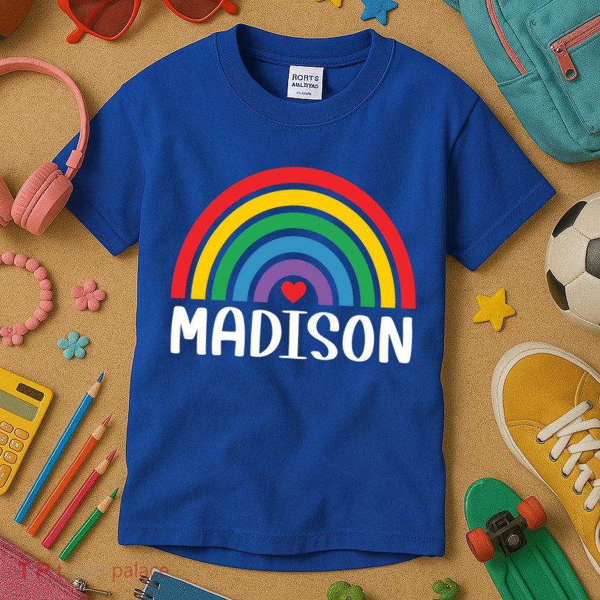 Madison Wisconsin Travel I Love Madison Usa Meaningful Gift Kids T-Shirt