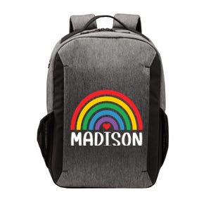 Madison Wisconsin Travel I Love Madison Usa Meaningful Gift Vector Backpack