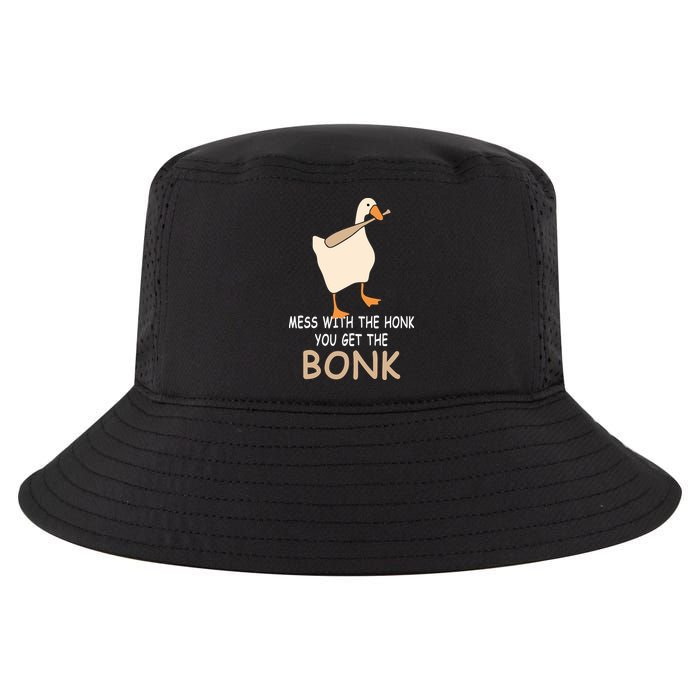 Mess With The Honk You Get The Bonk Cool Comfort Performance Bucket Hat