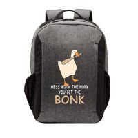 Mess With The Honk You Get The Bonk Vector Backpack