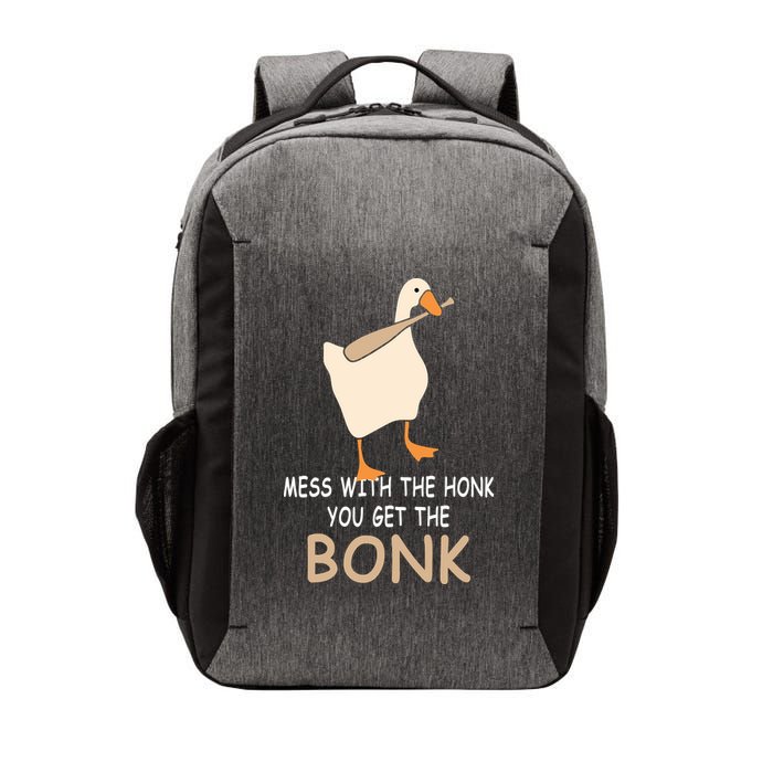 Mess With The Honk You Get The Bonk Vector Backpack
