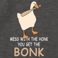 Mess With The Honk You Get The Bonk Vector Backpack