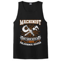 Machinist With Tolerance Issues Machinist Funny PosiCharge Competitor Tank