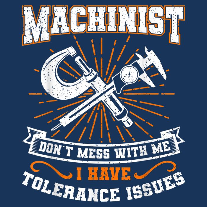 Machinist With Tolerance Issues Machinist Funny Infant Baby Jersey Bodysuit