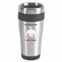 Mess With The Honk You Get The Bonk 16oz Travel Tumbler