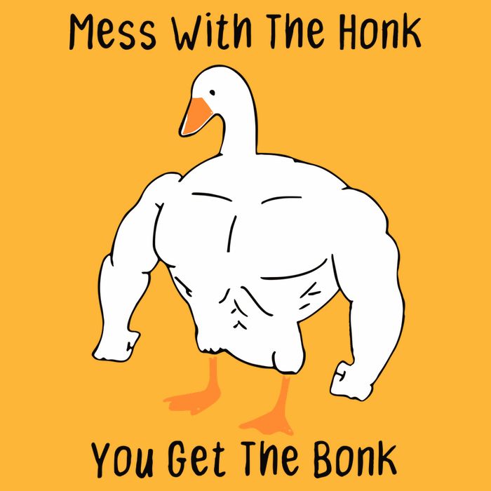 Mess With The Honk You Get The Bonk Pom Pom 12in Knit Beanie