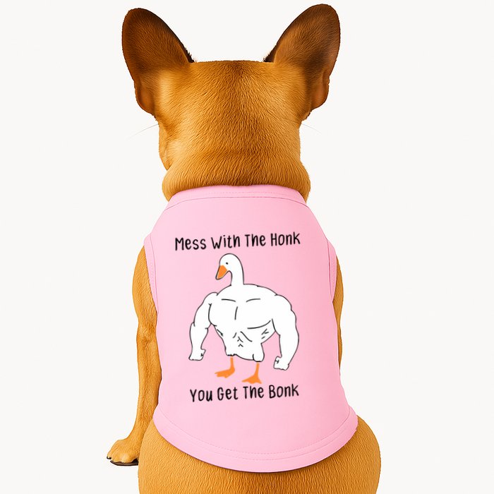 Mess With The Honk You Get The Bonk Doggie Tank