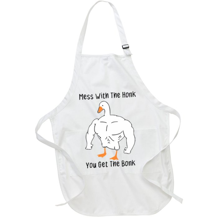 Mess With The Honk You Get The Bonk Apron