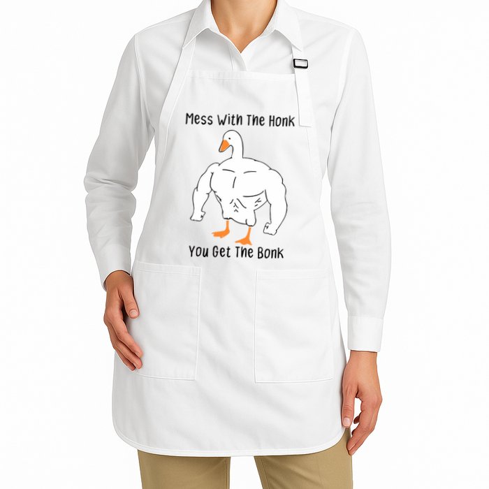 Mess With The Honk You Get The Bonk Apron