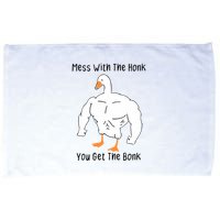 Mess With The Honk You Get The Bonk Microfiber Hand Towel