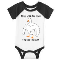 Mess With The Honk You Get The Bonk Infant Baby Jersey Bodysuit