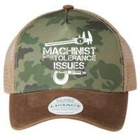 Machinist With Tolerance Issues.Machinist Funny Legacy Tie Dye Trucker Hat